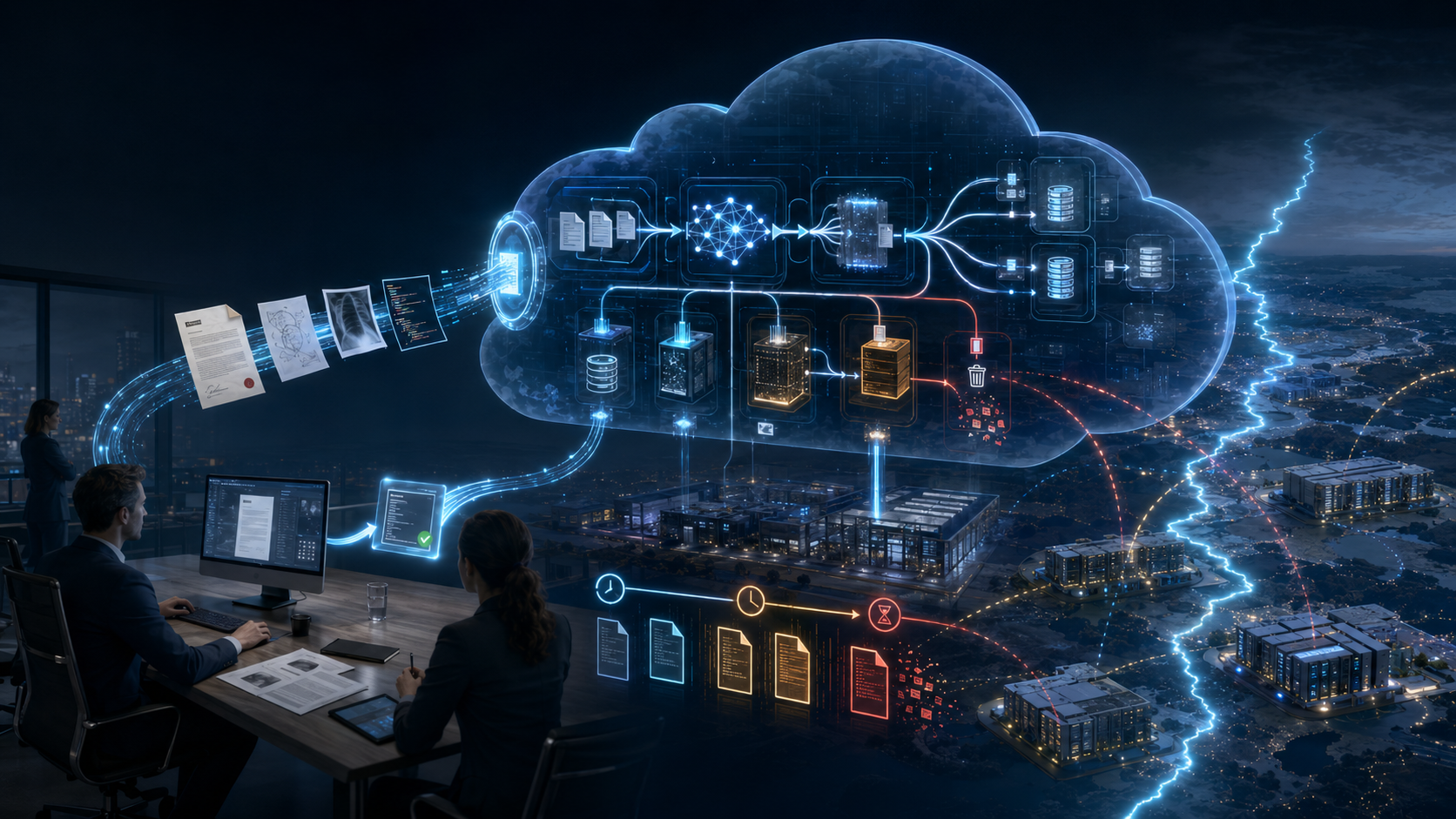 Cloud public et IA générative : où partent réellement les documents soumis au modèle ?