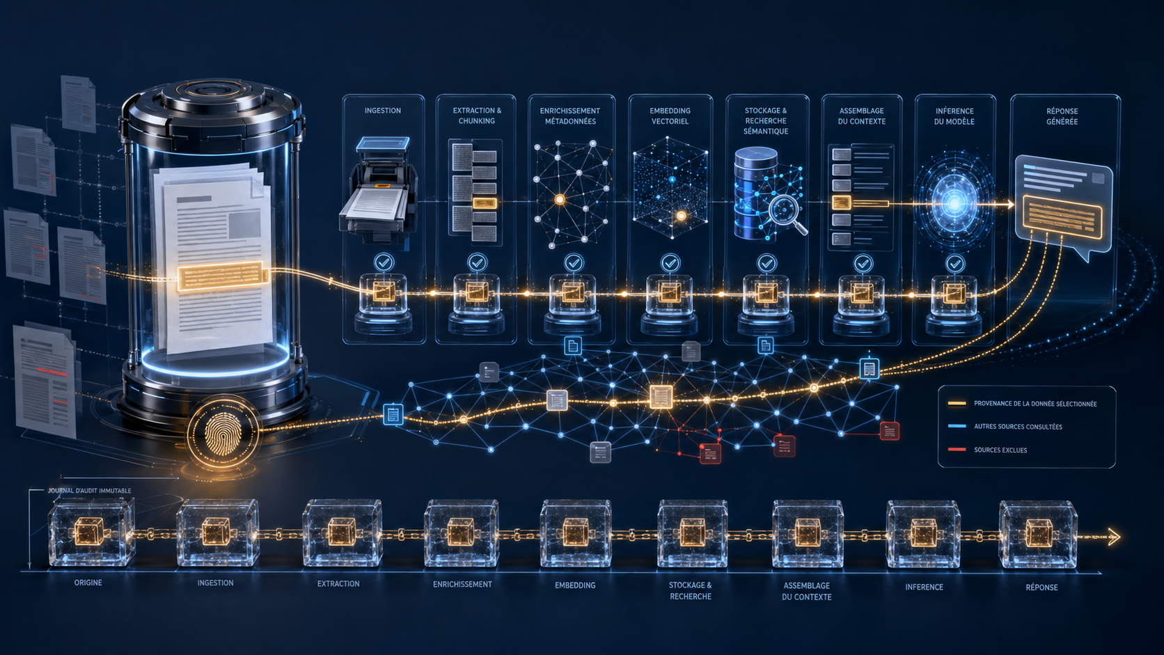 Data lineage : comment suivre une information depuis le document d'origine jusqu'à la réponse de l'IA ?